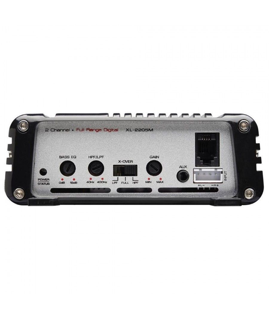 Powerbass XL-2205M Mini Ενισχυτής 2 Καναλιών 2x200W RMS (Τεμάχιο) - Image 3