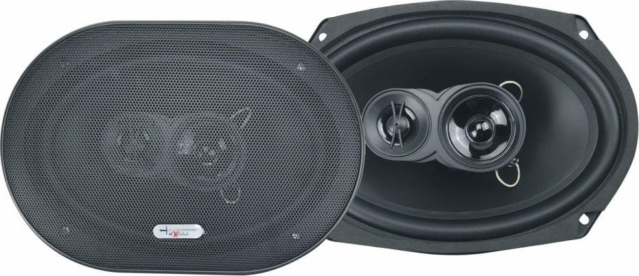 Excalibur X693 Οβάλ Ηχεία Αυτοκινήτου 6x9'' 3-Way 100W RMS (Ζεύγος)