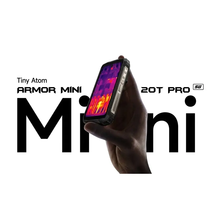 Ulefone Armor Mini 20T Pro 5G Dual SIM (8GB/256GB) Resistant Smartphone Frost Black - Image 2